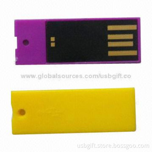 Mini USB Drives with 4GB Capacity, Suitable for Promotional Gifts